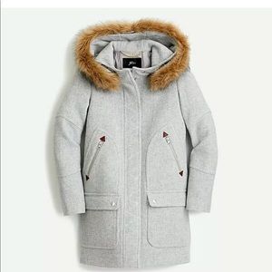 J.Crew® Chateau Parka Heather Gray NWOT